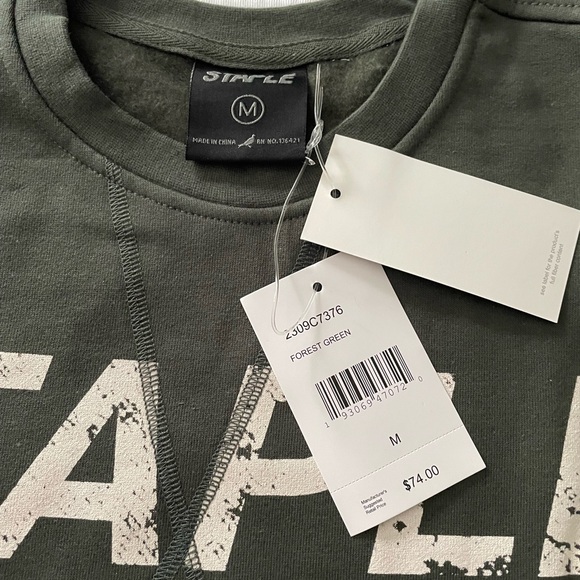 New Staple Outdoor Divison Crewneck Sweatshirt - Picture 5 of 5